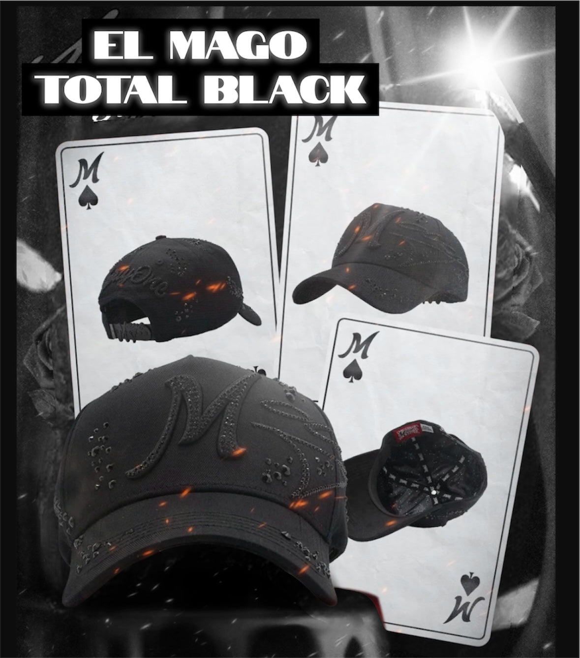 31 HATS “EL MAGO TOTAL BLACK