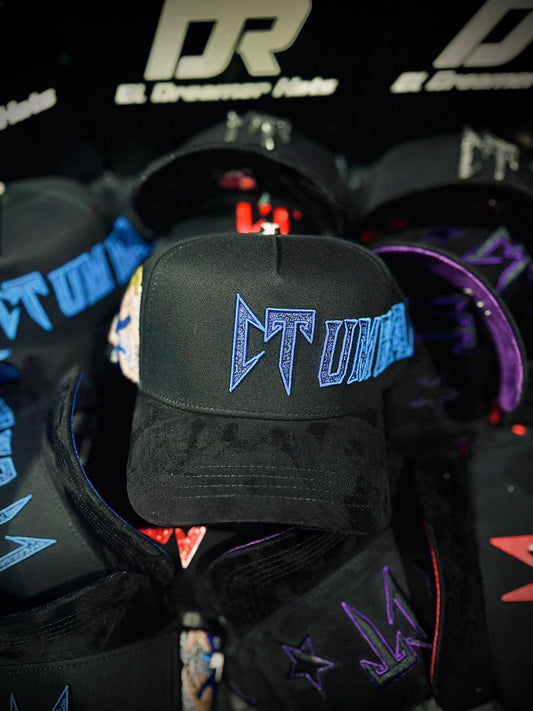 EL DREMAER HATS X CORRIDOS TUMBADOS CUERNO AZULADO