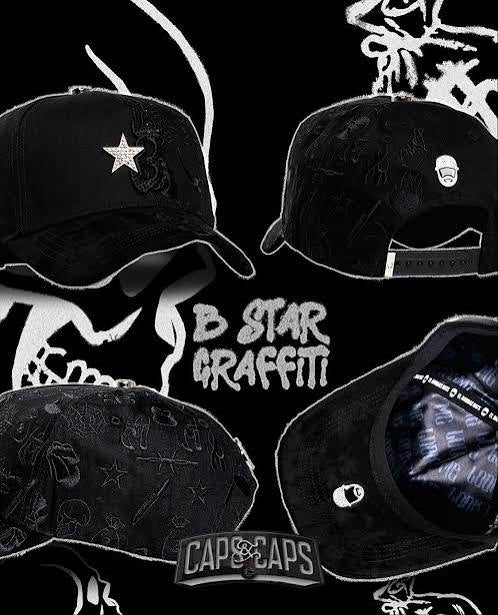 BARBAS HATS “B STAR GRAFFITI”