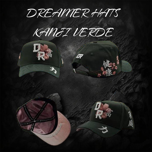 DREAMER HATS “KANJI VERDE”