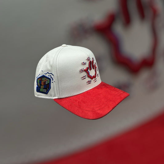 JC HATS “HAPPY FACE BLANCA”